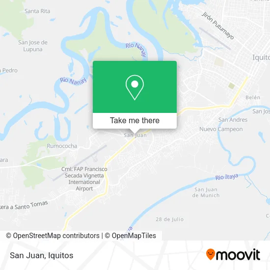 Mapa de San Juan