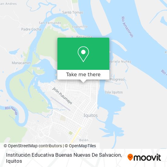 Institución Educativa Buenas Nuevas De Salvacion map