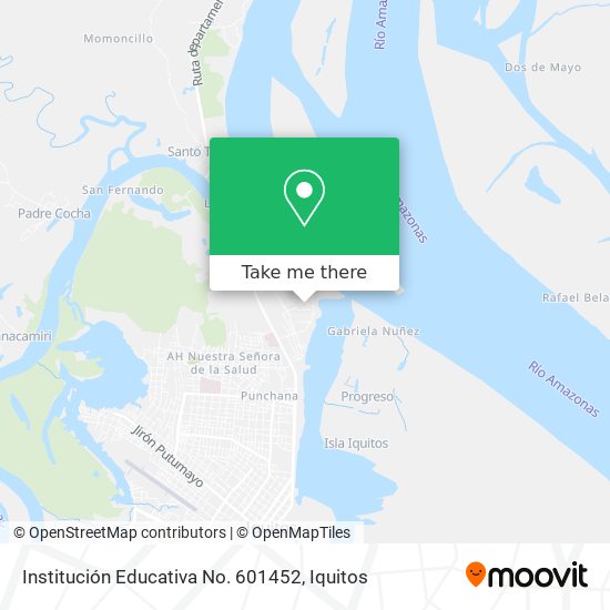 Institución Educativa No. 601452 map