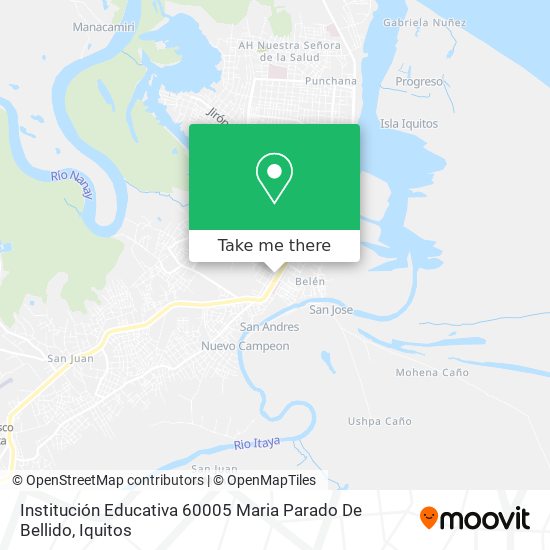 Institución Educativa 60005 Maria Parado De Bellido map