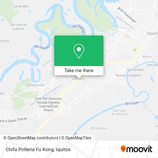 Chifa Polleria Fu Kong map