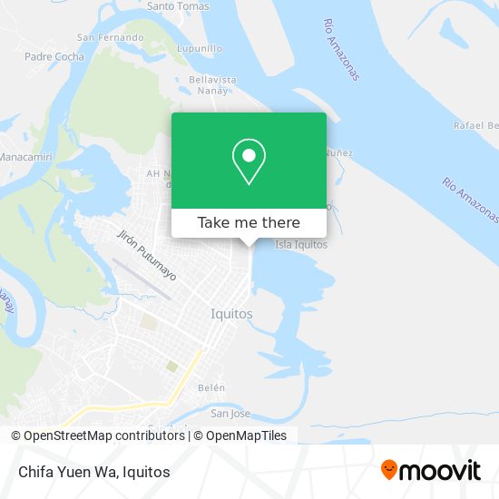 Chifa Yuen Wa map