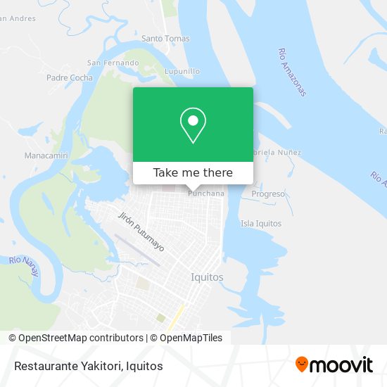 Mapa de Restaurante Yakitori