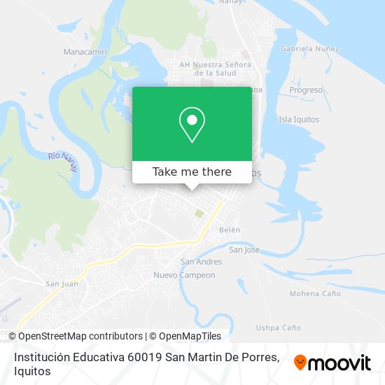 Institución Educativa 60019 San Martin De Porres map