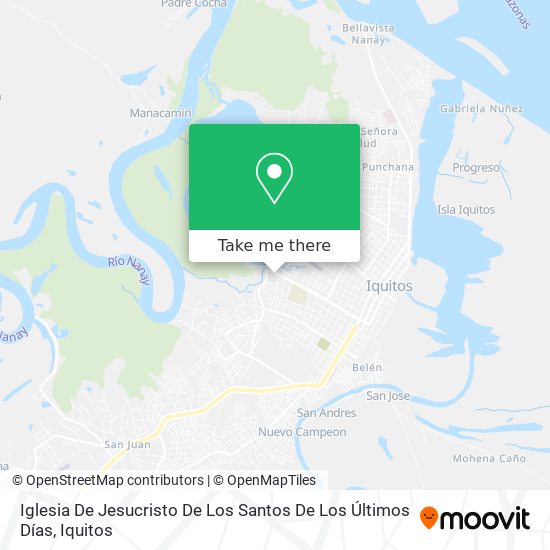 Iglesia De Jesucristo De Los Santos De Los Últimos Días map
