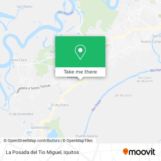 La Posada del Tio Miguel map