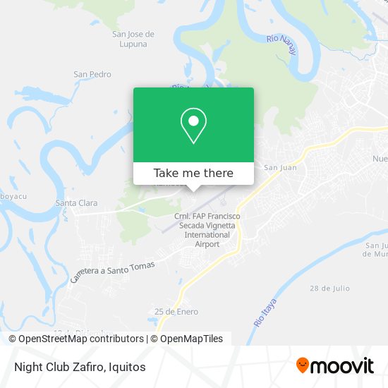 Night Club Zafiro map