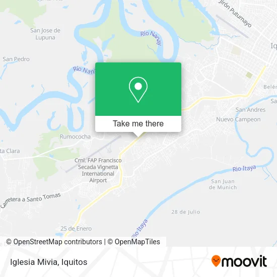 Mapa de Iglesia Mivia