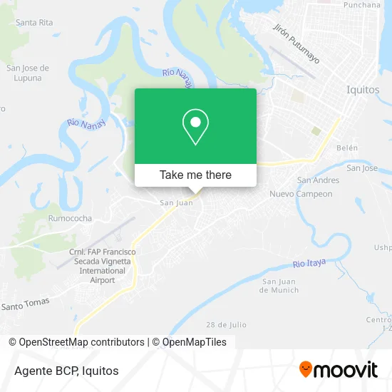 Mapa de Agente BCP