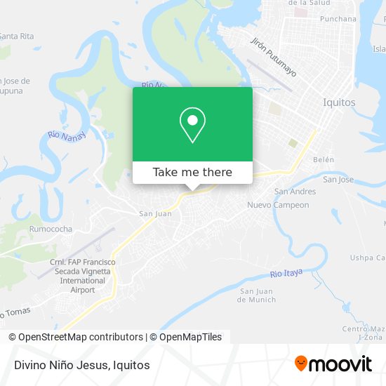 Mapa de Divino Niño Jesus