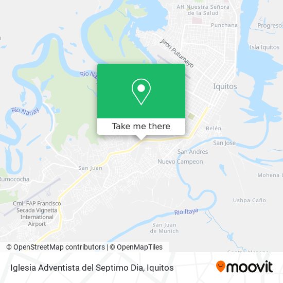 Iglesia Adventista del Septimo Dia map