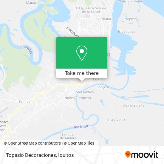 Mapa de Topazio Decoraciones