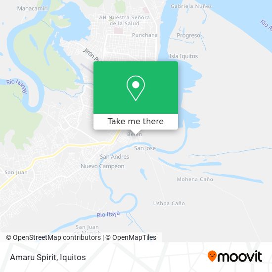 Mapa de Amaru Spirit