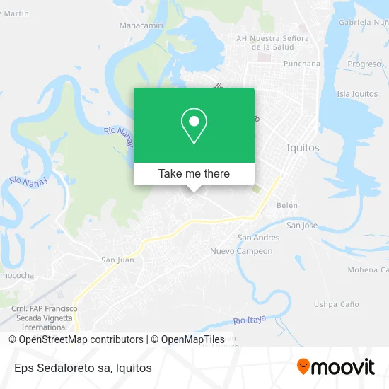 Mapa de Eps Sedaloreto sa