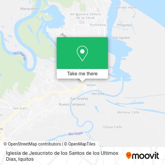 Iglesia de Jesucristo de los Santos de los Ultimos Dias map
