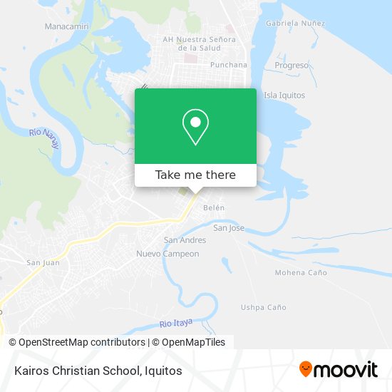 Kairos Christian School map