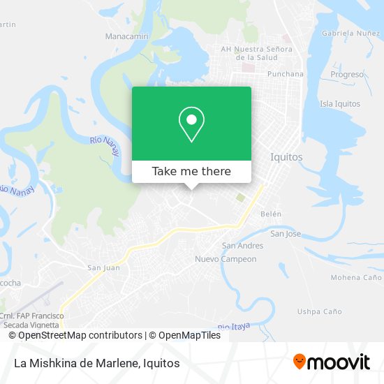 Mapa de La Mishkina de Marlene