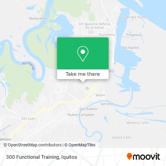 300 Functional Training map