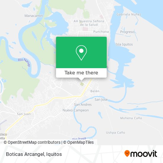 Mapa de Boticas Arcangel