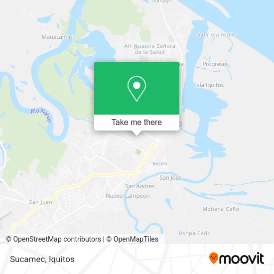 Mapa de Sucamec