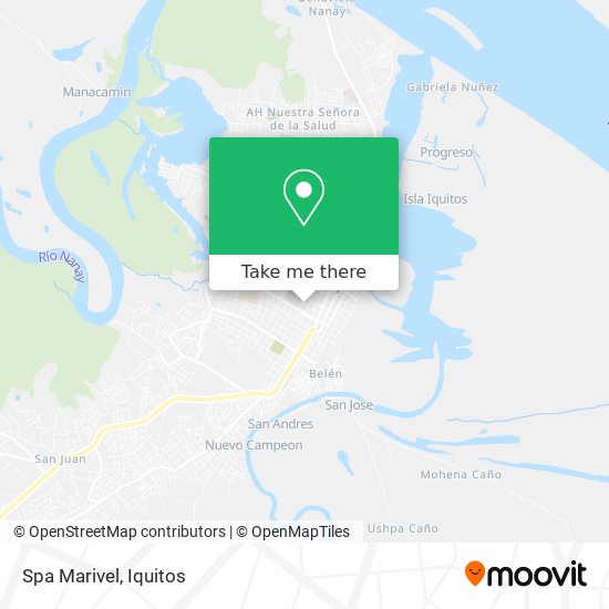 Mapa de Spa Marivel