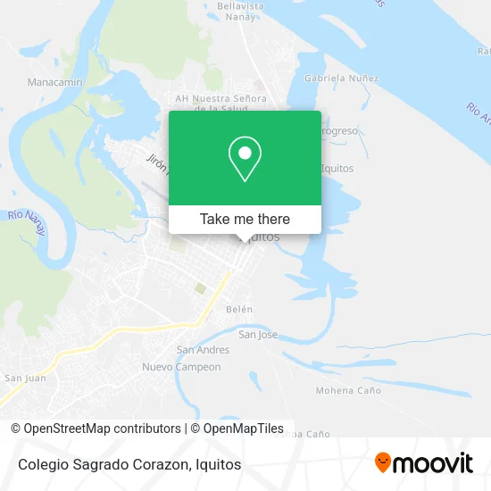 Mapa de Colegio Sagrado Corazon