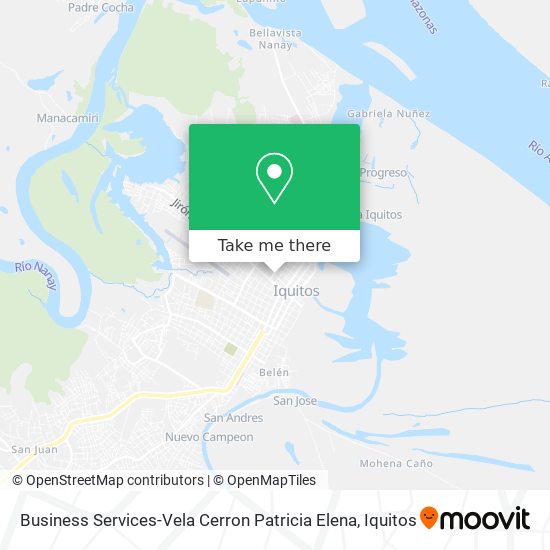 Mapa de Business Services-Vela Cerron Patricia Elena