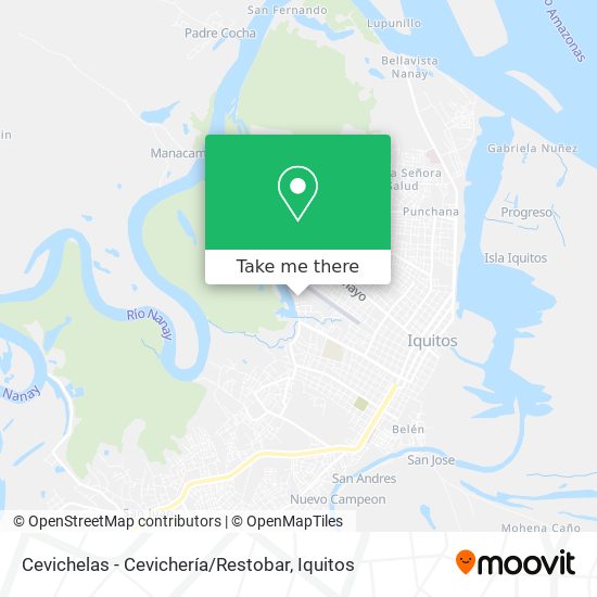 Cevichelas - Cevichería / Restobar map