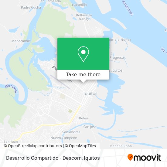 Desarrollo Compartido - Descom map