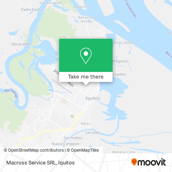 Mapa de Macross Service SRL