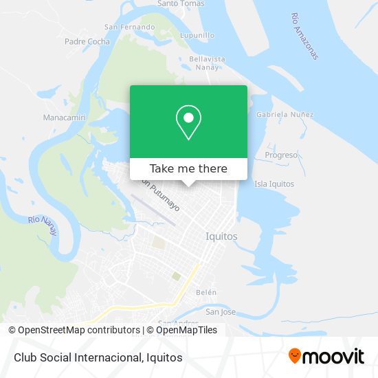 Club Social Internacional map