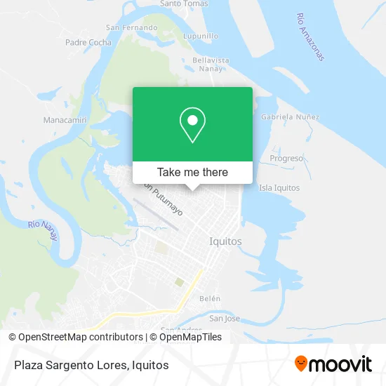 Mapa de Plaza Sargento Lores