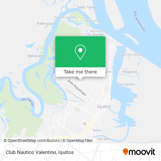 Club Nautico Valentino map