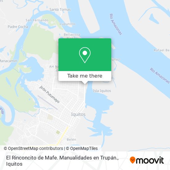 El Rinconcito de Mafe. Manualidades en Trupán. map