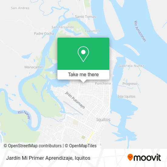 Mapa de Jardín Mi Primer Aprendizaje