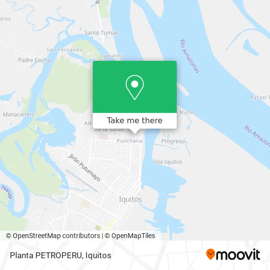 Planta PETROPERU map