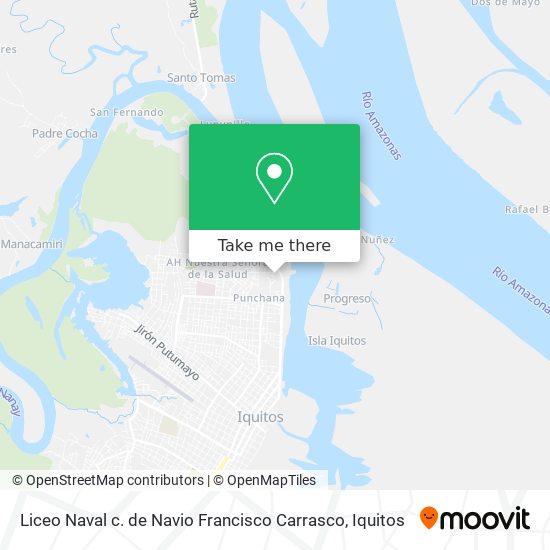 Liceo Naval c. de Navio Francisco Carrasco map