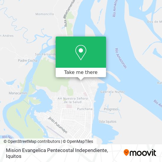 Mapa de Mision Evangelica Pentecostal Independiente