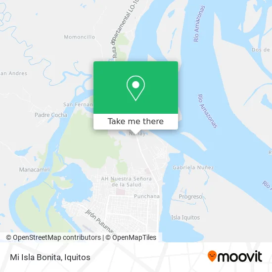 Mapa de Mi Isla Bonita