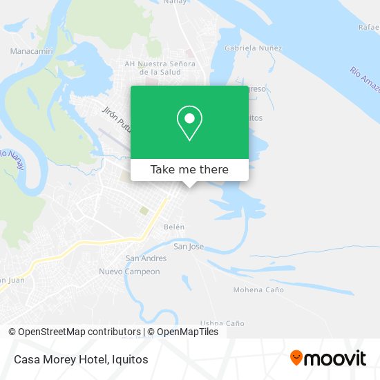 Casa Morey Hotel map