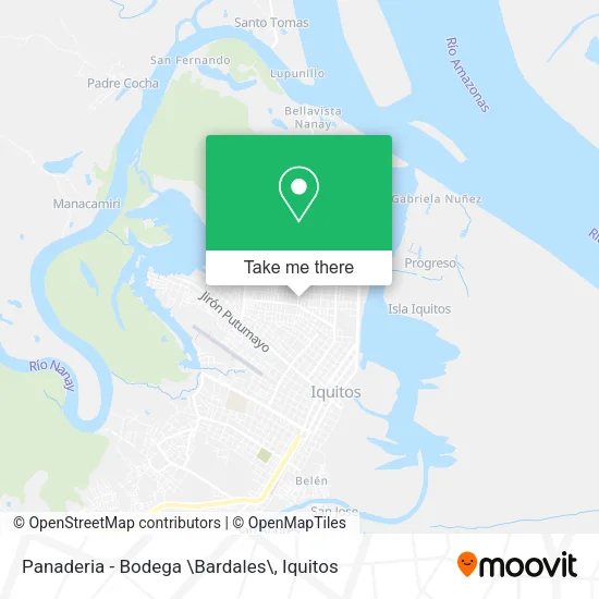 Mapa de Panaderia - Bodega \Bardales\