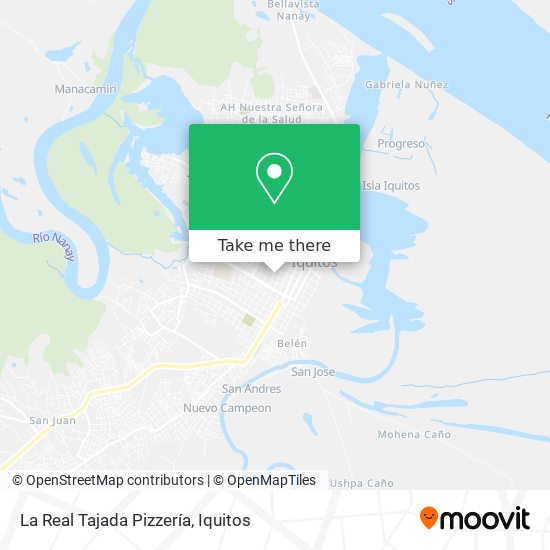 La Real Tajada Pizzería map