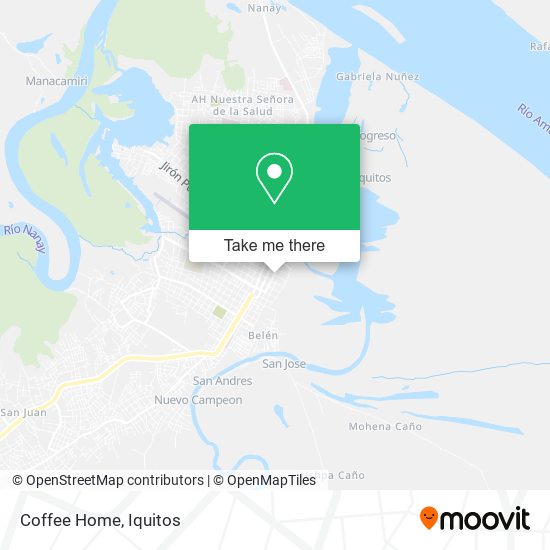 Coffee Home map