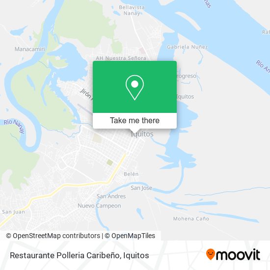 Restaurante Polleria Caribeño map