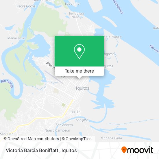 Victoria Barcia Boniffatti map