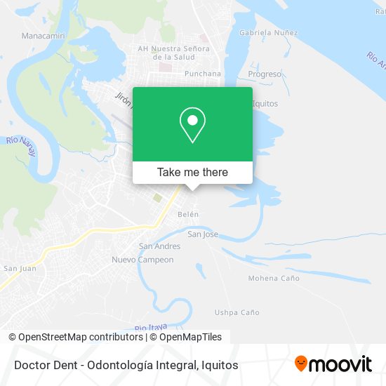 Mapa de Doctor Dent - Odontología Integral