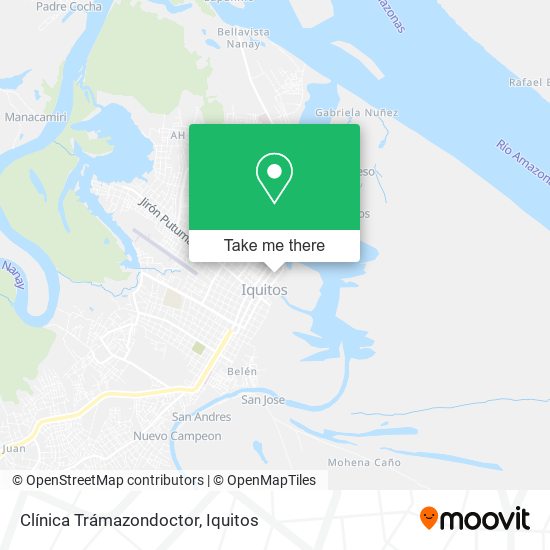 Clínica Trámazondoctor map