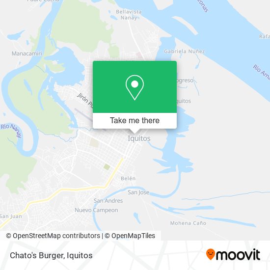 Mapa de Chato's Burger