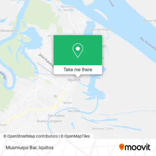 Mapa de Musmuqui Bar