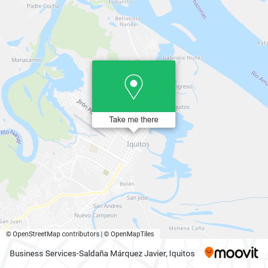Business Services-Saldaña Márquez Javier map